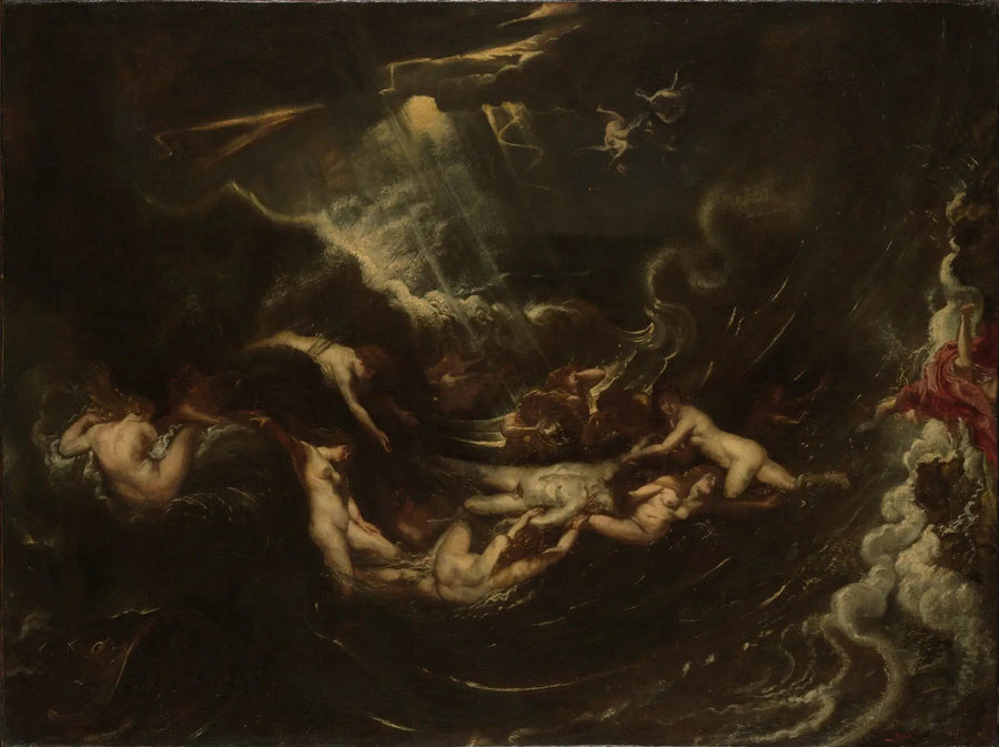 Héro og Léandre - Peter Paul Rubens