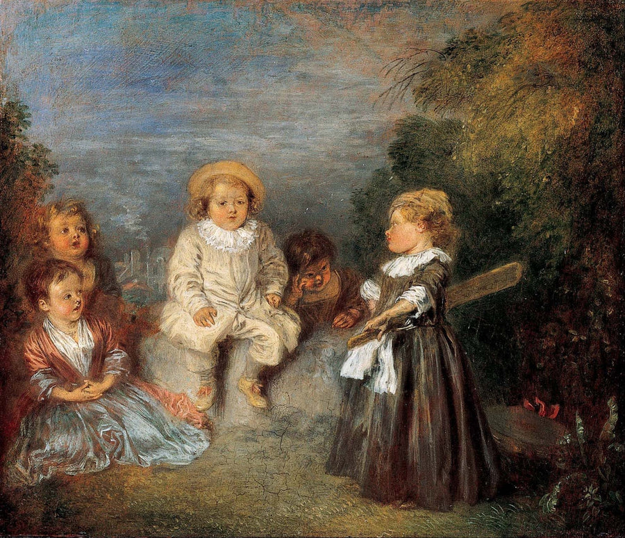 Lykkelig alder! Gullalder - Antoine Watteau