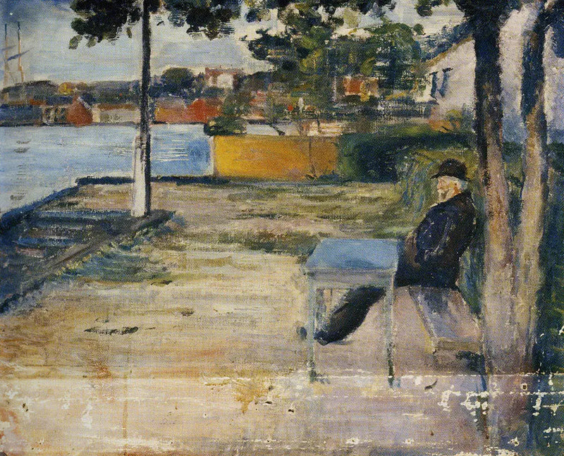 Hisøya nær Arendal - Edvard Munch