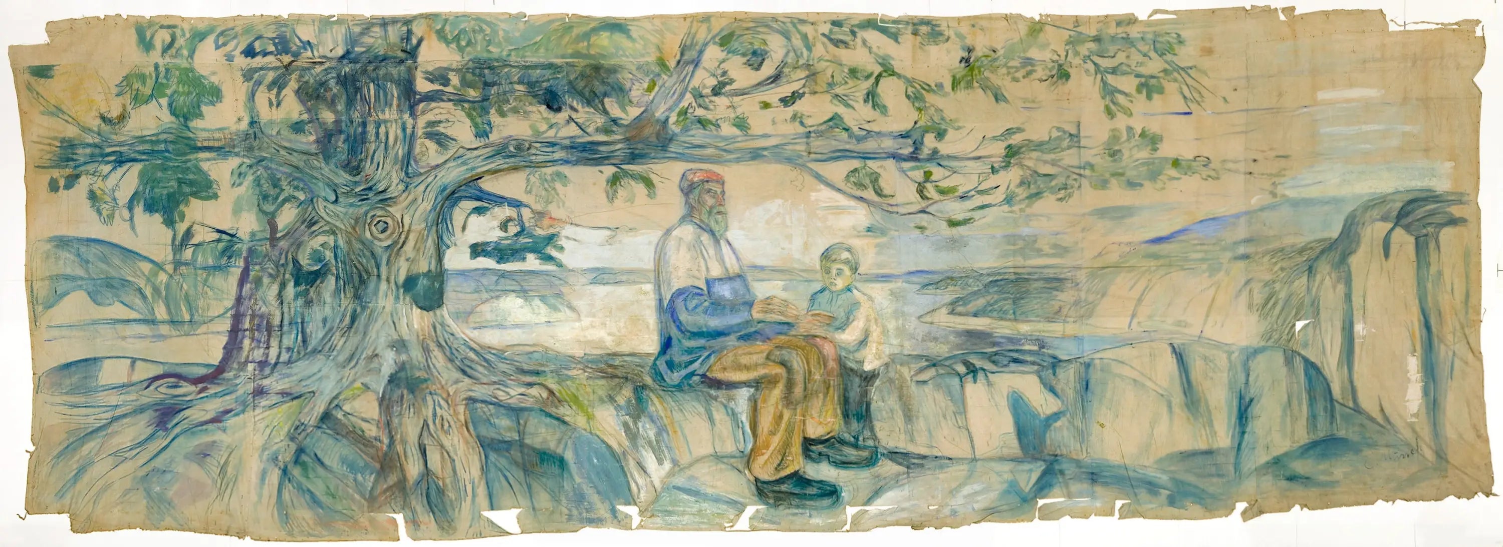 Reproduction du tableau « Histoire - Edvard Munch » par Alpha Reproduction en peinture à l’huile