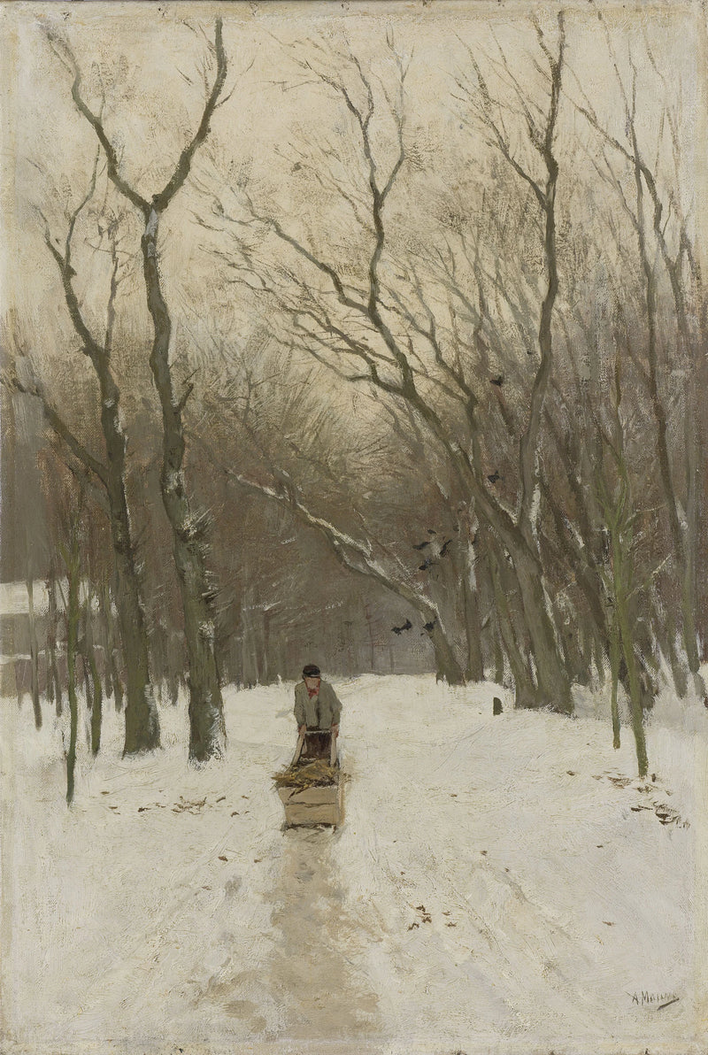 L'hiver dans les bois de Scheveningen - Anton Mauve