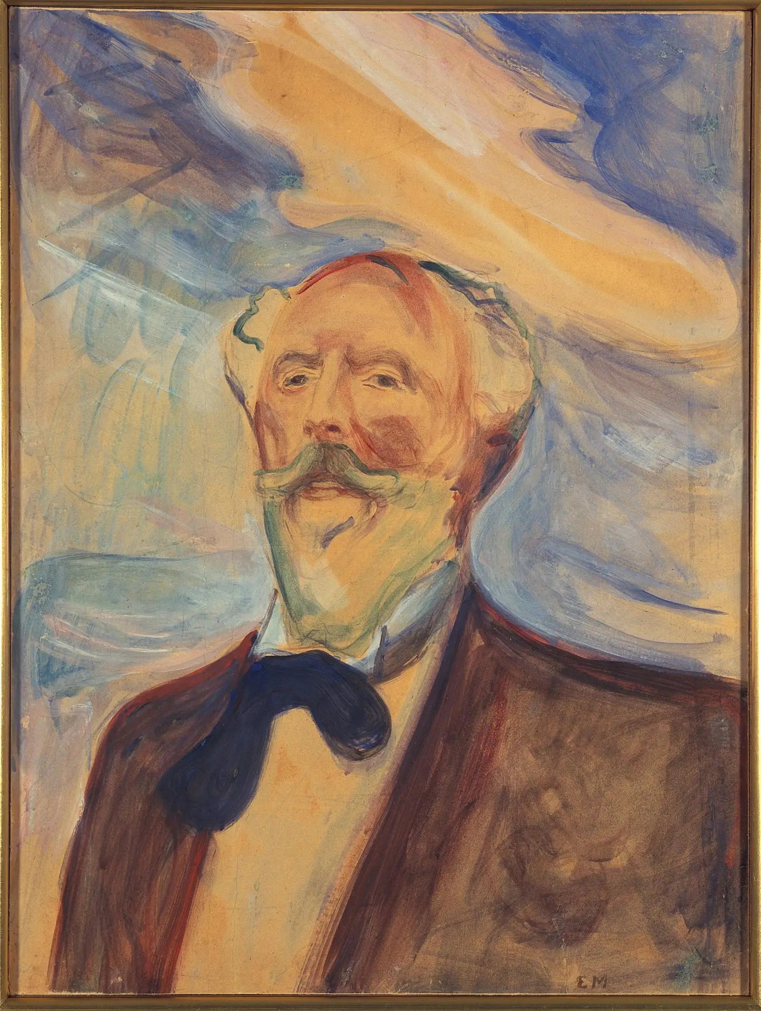Reproduction du tableau « Holger Drachmann - Edvard Munch » par Alpha Reproduction en peinture à l’huile