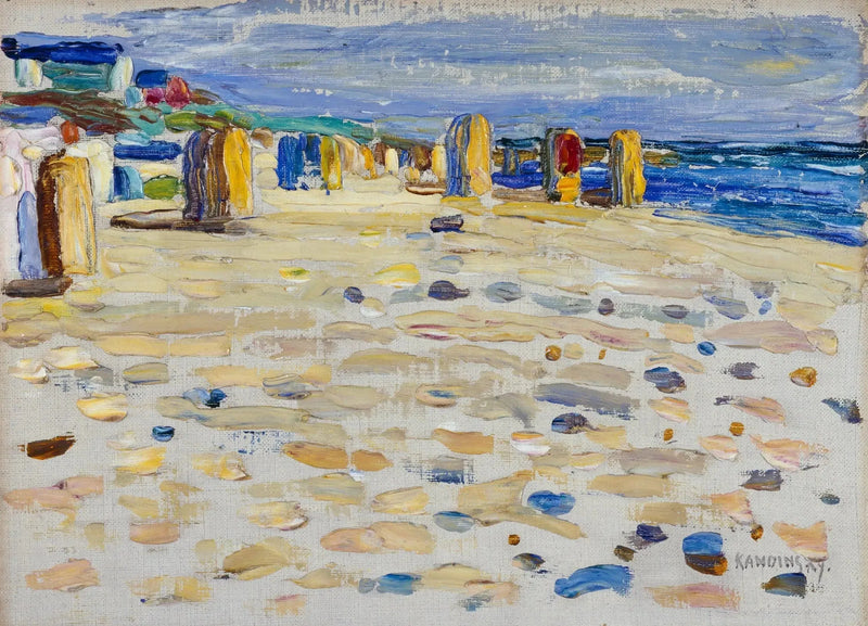 Nederland - Strandstoler - Vassily Kandinsky