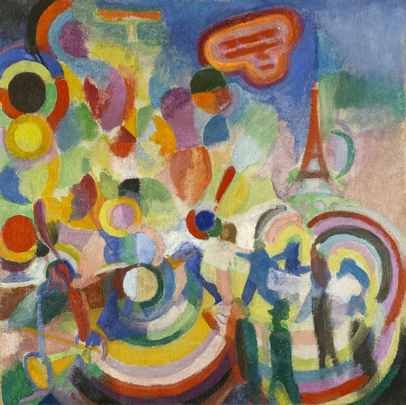 Hyllest til Blériot - Robert Delaunay