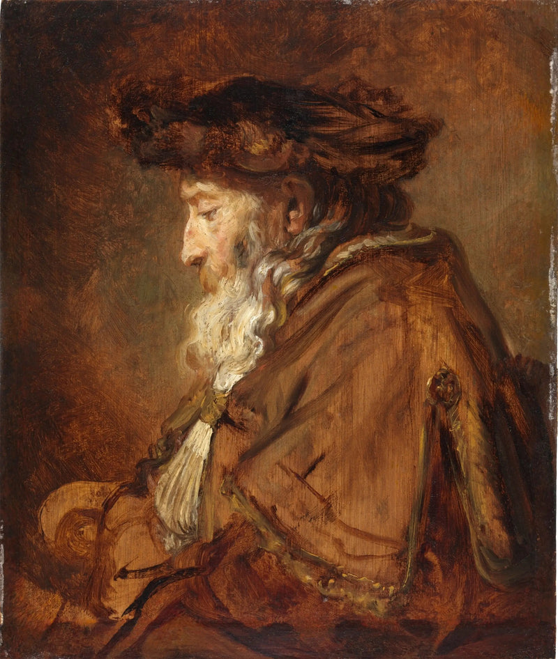 Gammel mann - Rembrandt