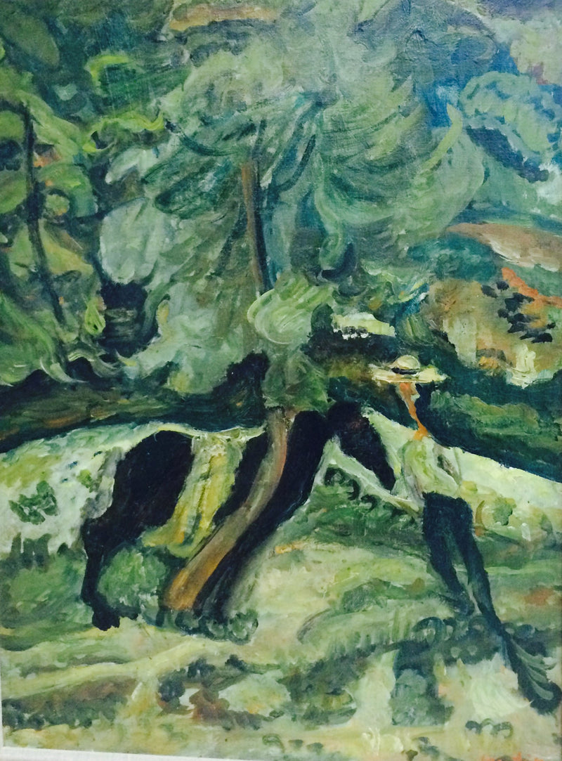 Mann med hest - Chaim Soutine