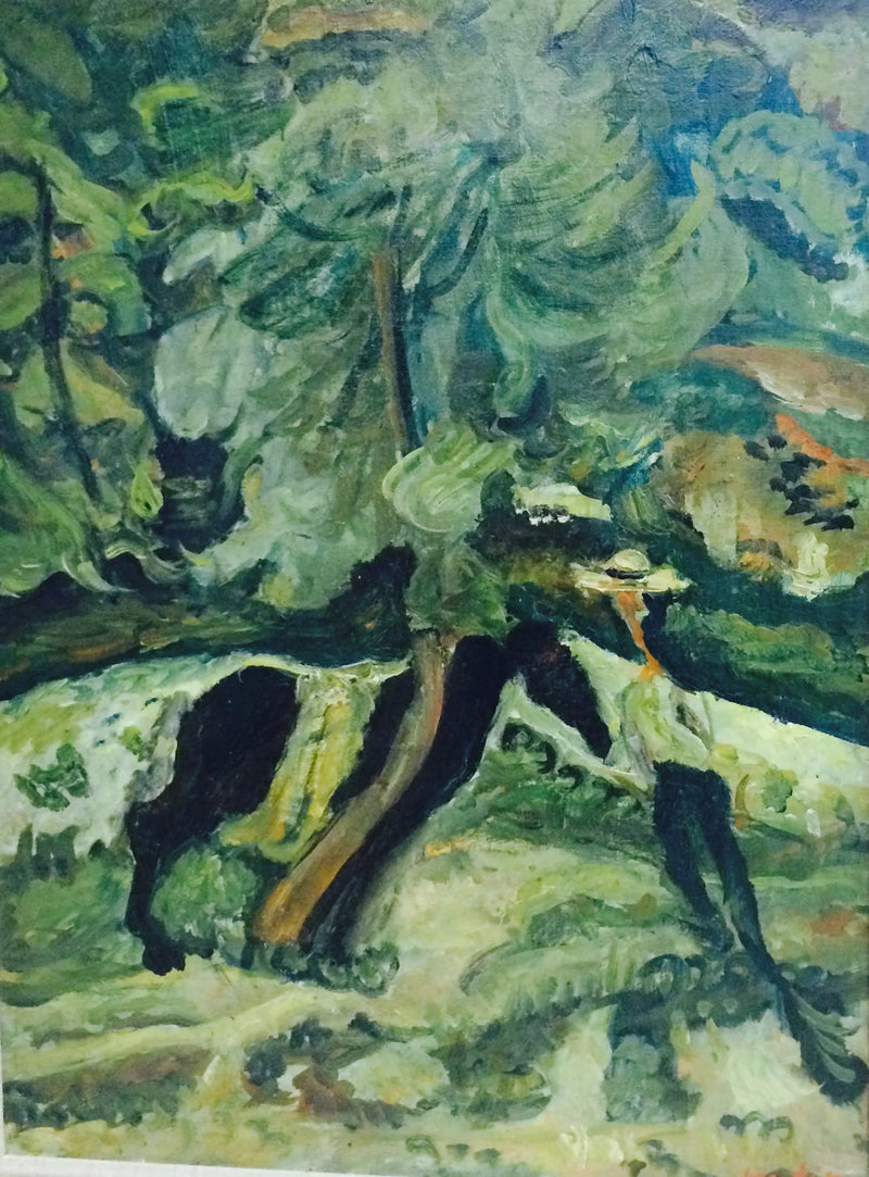 Mann med hest - Chaim Soutine
