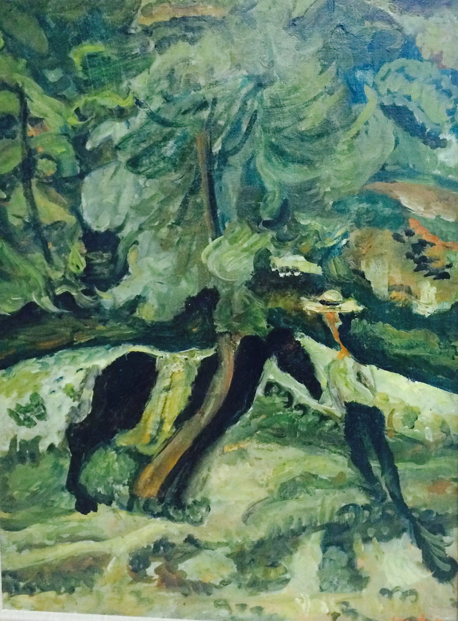 Mann med hest - Chaim Soutine