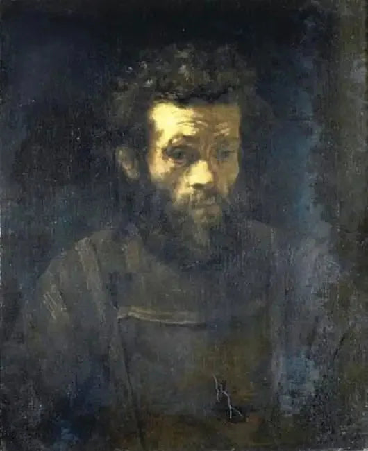 Mann med skjegg - Rembrandt