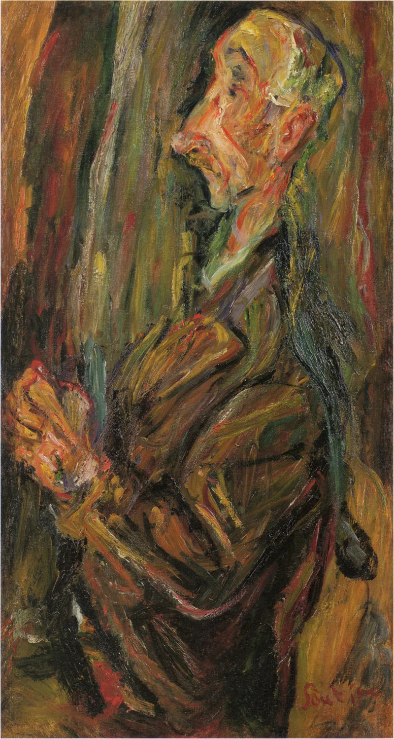 Mann i bønn - Chaim Soutine