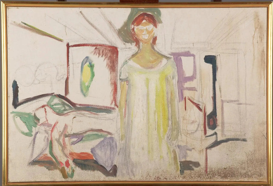 Mann og Kvinne - Edvard Munch