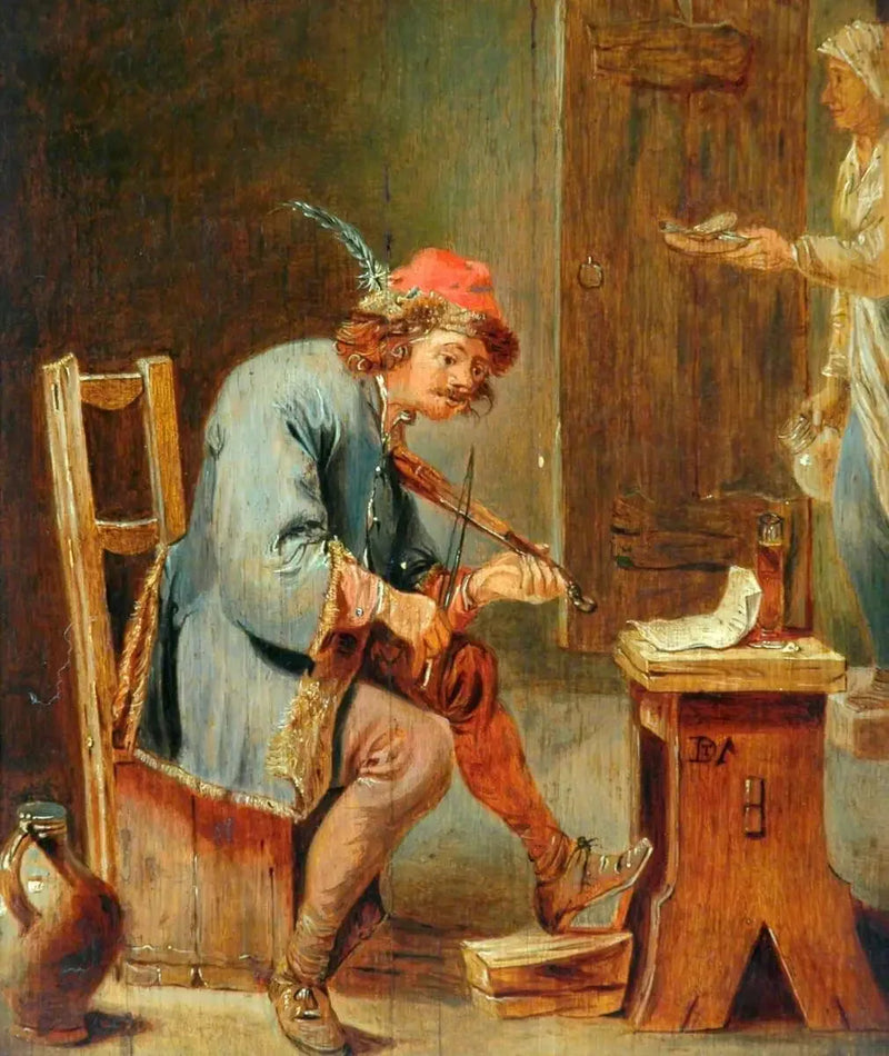 Mann som spiller fiolin - David Teniers den Yngre

Source:
Homme jouant du violon - David Teniers le Jeune