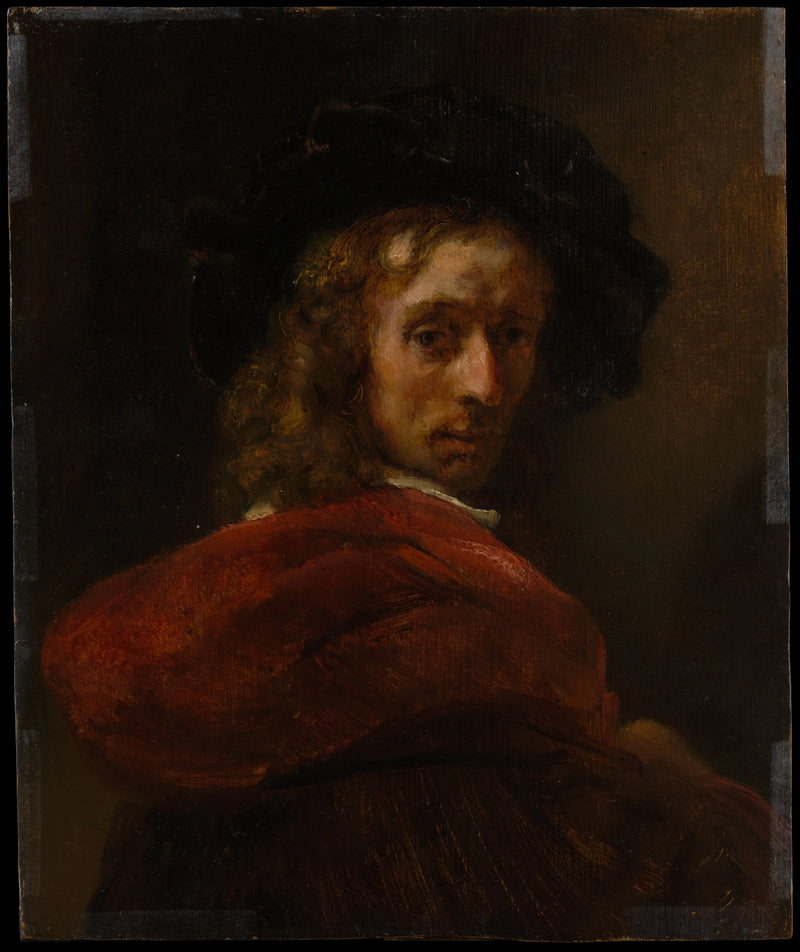 Mannen med den røde frakken - Rembrandt