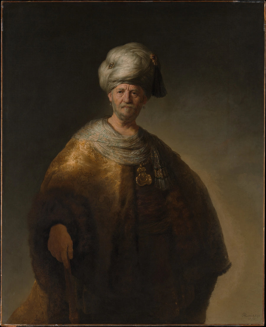Portrett av en østlig adelsmann - Rembrandt