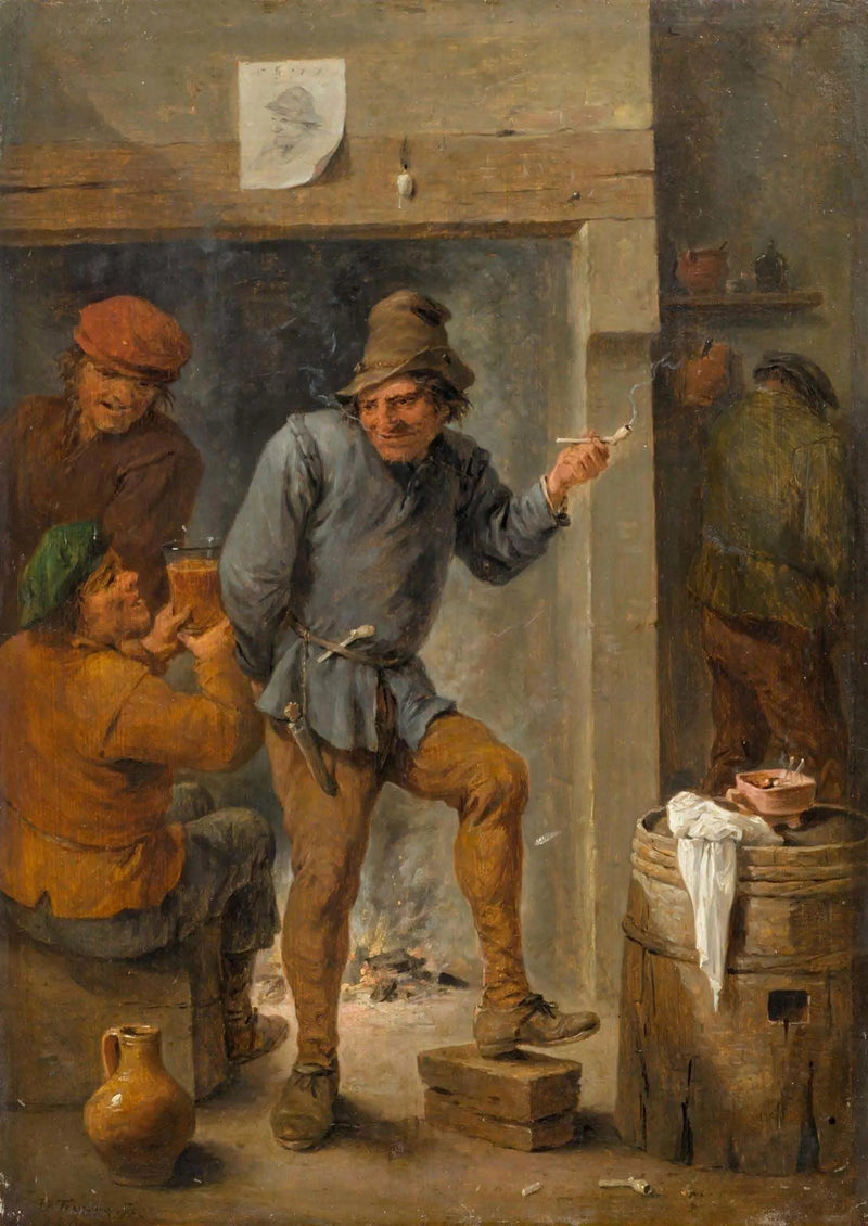 Menn som røyker og drikker i en taverna - David Teniers den Yngre

Source:
Hommes fumant et buvant dans une taverne - David Teniers le Jeune