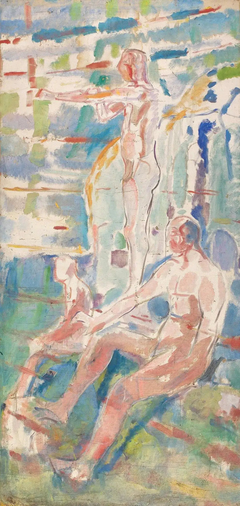 Mennesker vendt mot solen - Edvard Munch