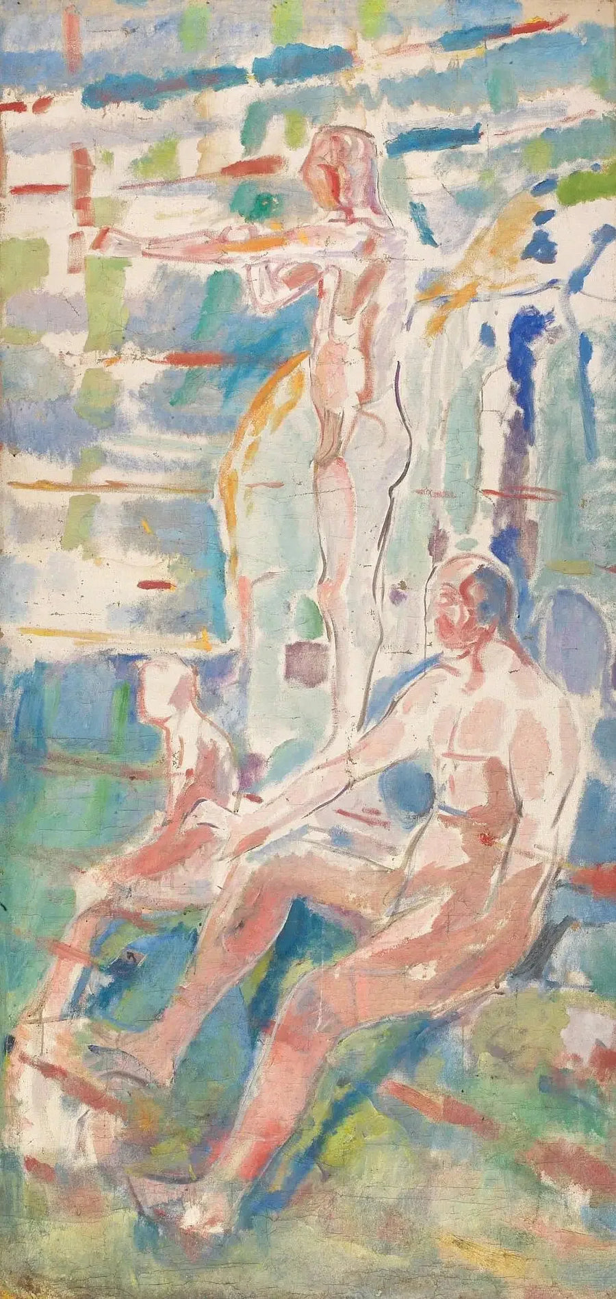 Mennesker vendt mot solen - Edvard Munch