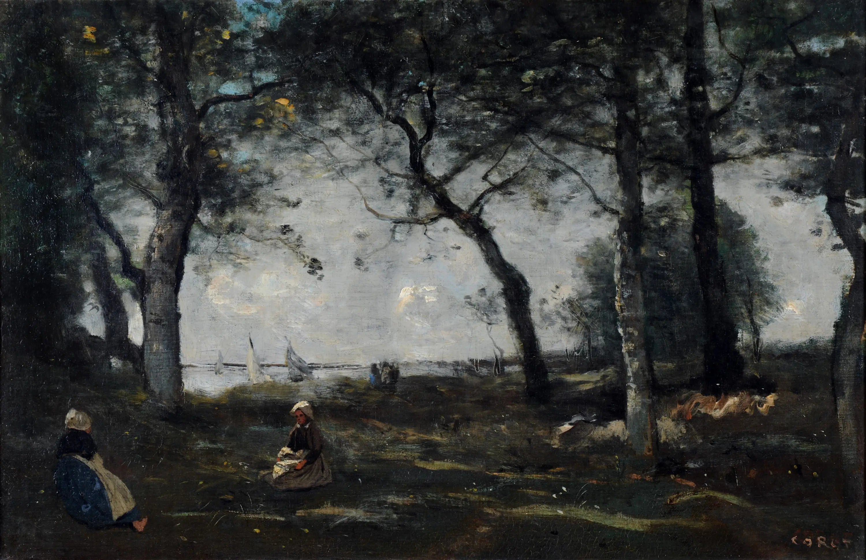 Honfleur - Jean-Baptiste Camille Corot - Alpha Reproduction
