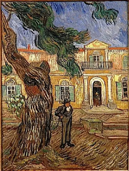 Saint-Paul-sykehuset i Saint-Rémy-de-Provence - Vincent van Gogh