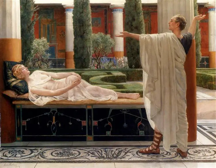 Horace og Lydie - John Collier