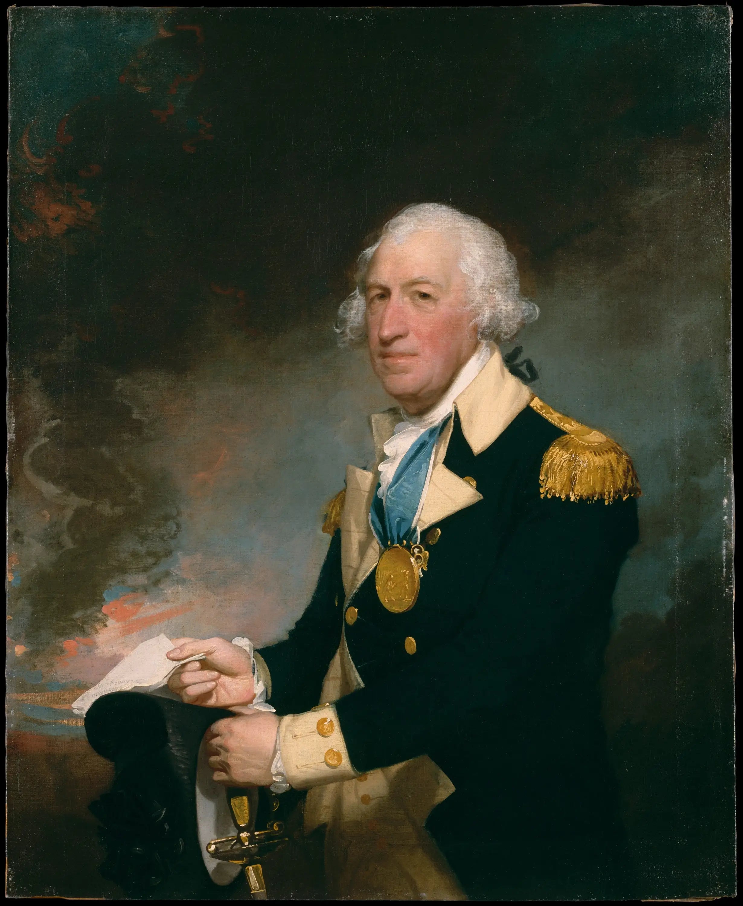 Horatio Gates - Gilbert Stuart - Alpha Reproduction