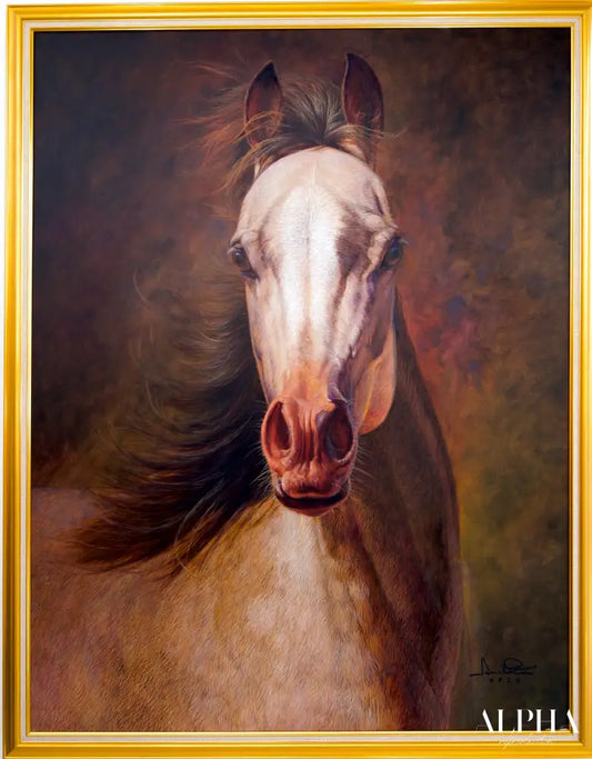 Horse – Somchai | 100 x 130 cm Reproductions de tableaux à la peinture à l’huile