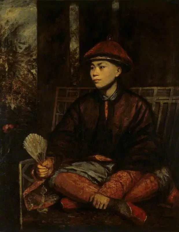 Huang Ya Dong (Wang-Y-Tong) (født rundt 1753 - aktiv i England 1770/76) - Joshua Reynolds