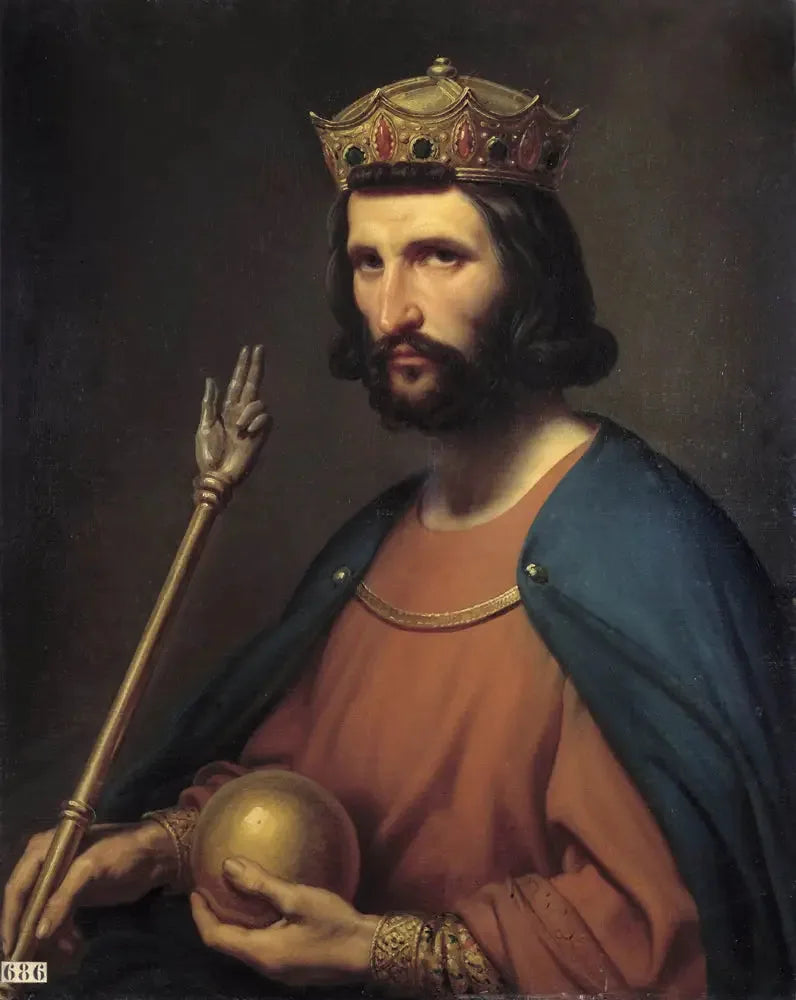 Hugues Capet, konge av Frankrike (942-996) - Charles de Steuben

Source:
Hugues Capet, roi de France (942-996) - Charles de Steuben