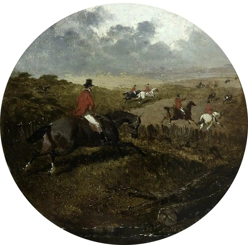 Åtte sirkulære scener av revjakt: hundene hyler for fullt, etterfulgt av landskapet - John Frederick Herring, Sr.

Source:
Huit scènes circulaires de chasse au renard : les chiens crient à pleins poumons, suivis par le champ - John Frederick Herring, Sr.