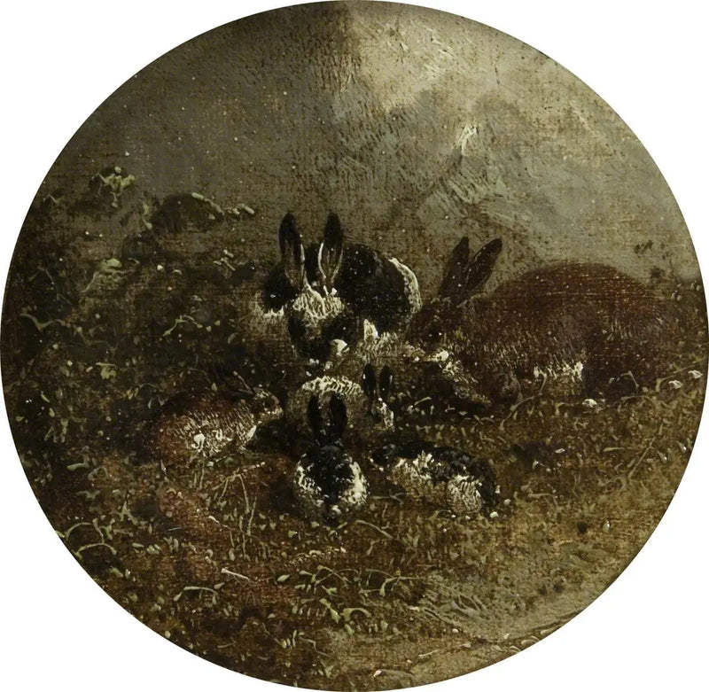 Åtte sirkulære bondegårdsbilder: kaniner - John Frederick Herring, Sr.

Source:
Huit scènes de ferme circulaires : lapins - John Frederick Herring, Sr.
