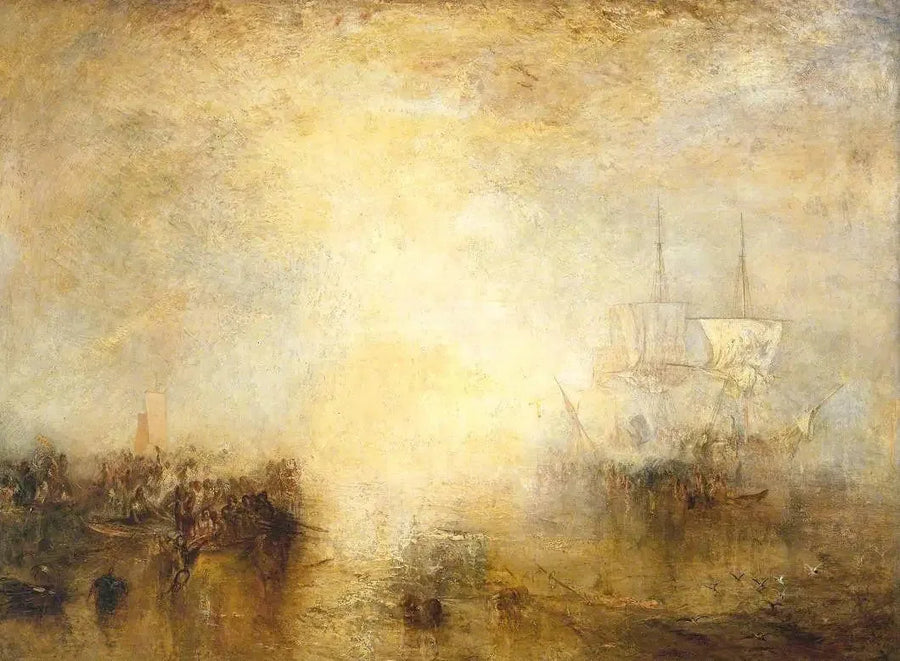 'Hurra! for hvalfangeren Erebus! En annen fisk!' - J. M. W. Turner
