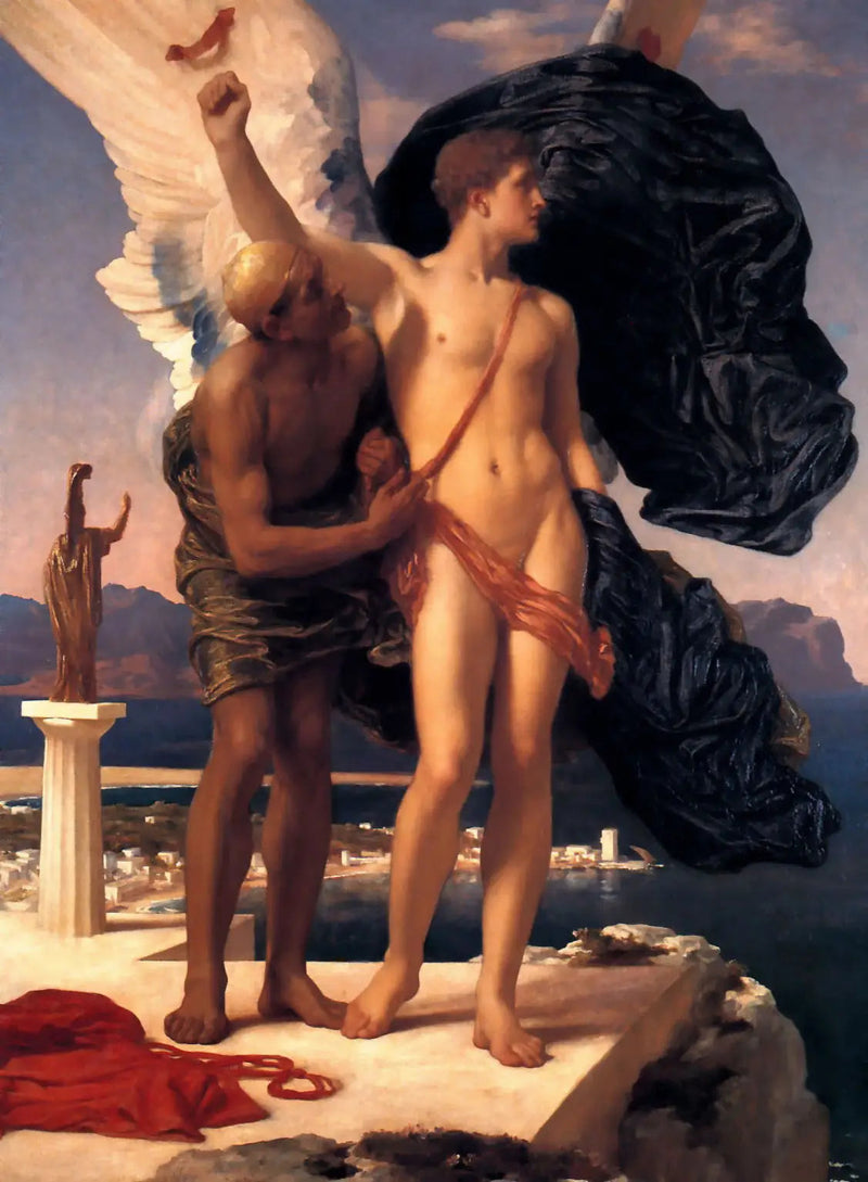 Icare og Dédale - Frederic Leighton

Source:
Icare et Dédale - Frederic Leighton