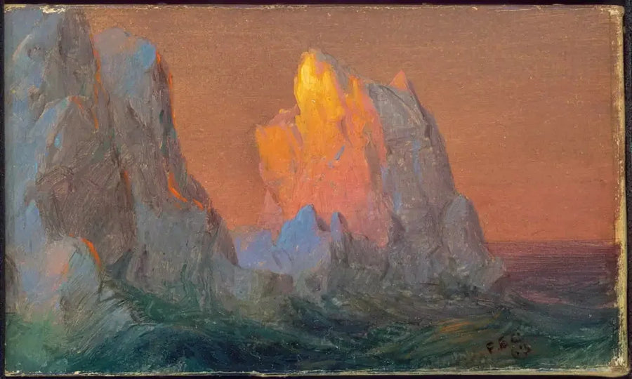 Isfjell - Frederic Edwin Church

Source:
Icebergs - Frederic Edwin Church