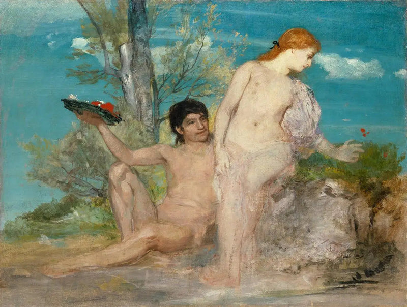 Idyll - Arnold Böcklin

Source:
Idylle - Arnold Böcklin