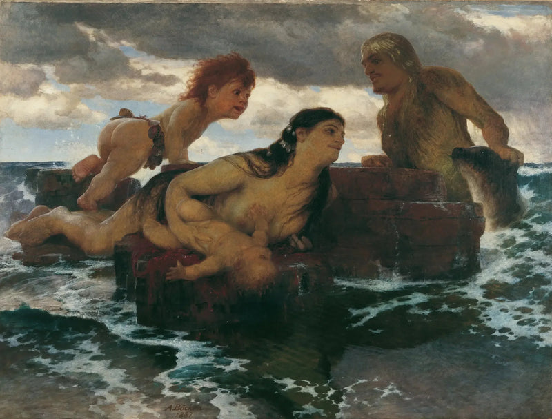 Havidyll - Arnold Böcklin

Source:
Idylle de la mer - Arnold Böcklin