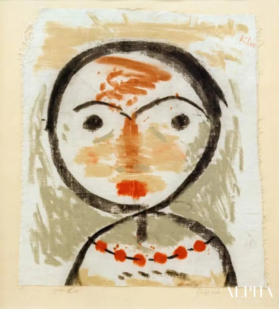 Il se demande - Paul Klee - Reproductions de tableaux et peintures haut de gamme