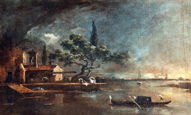 Ancône-øyen - Francesco Guardi