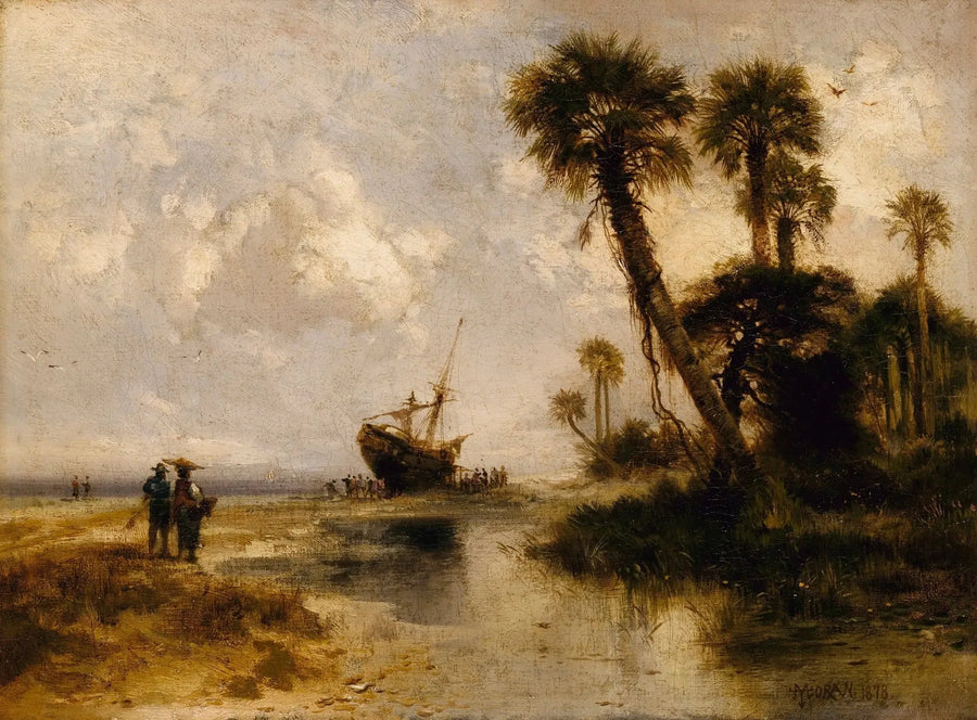 Fort George-øya, Florida - Thomas Moran

Source:
Île de Fort George, Floride - Thomas Moran