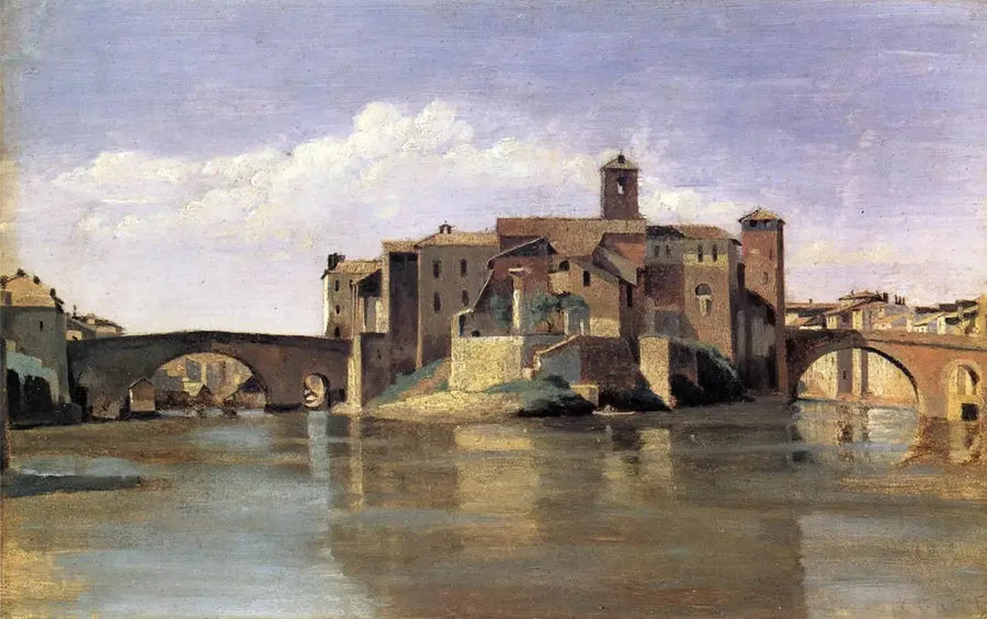 San Bartolomeo-øya - Jean-Baptiste Camille Corot