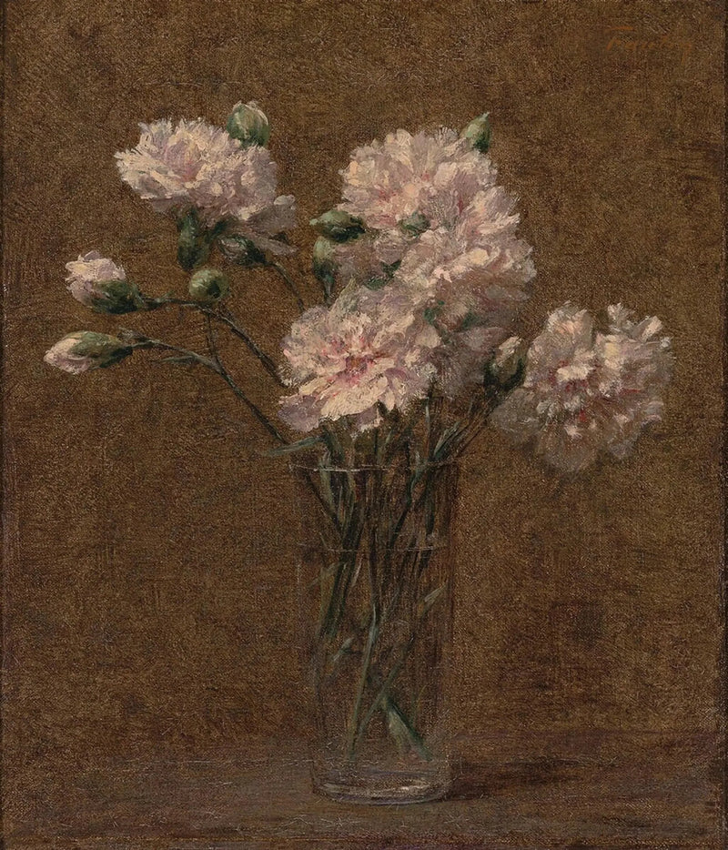 Hvite krysantemumer i et glass - Henri Fantin-Latour

Source:
Œillets blancs dans un verre - Henri Fantin-Latour
