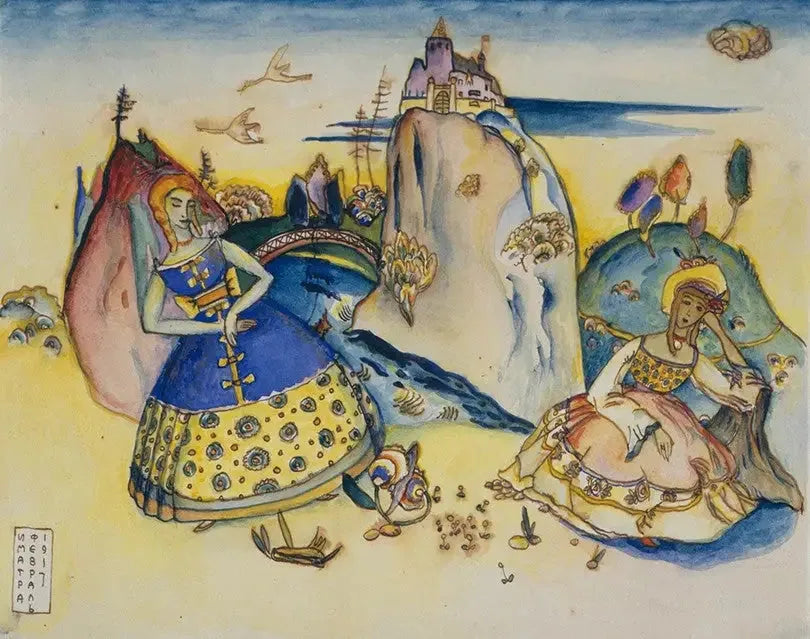 Imatra, februar 1917 - Vassily Kandinsky
