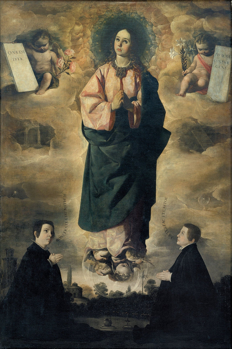 Den uplettede unnfangelse - Francisco de Zurbarán