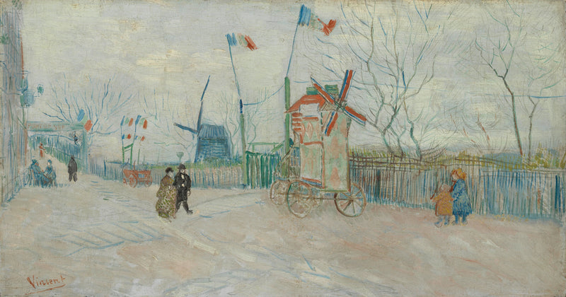 Impasse des Deux Frères - Vincent van Gogh