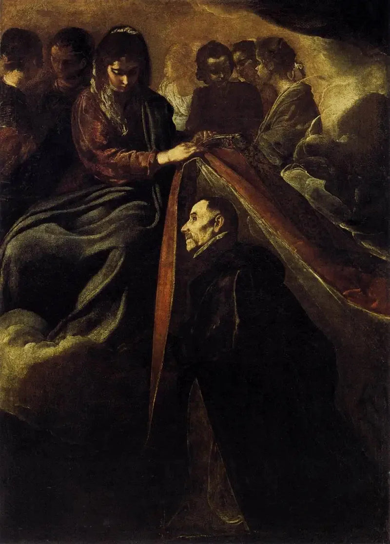 Pålegging av kasull til Saint Ildefonse - Diego Velázquez