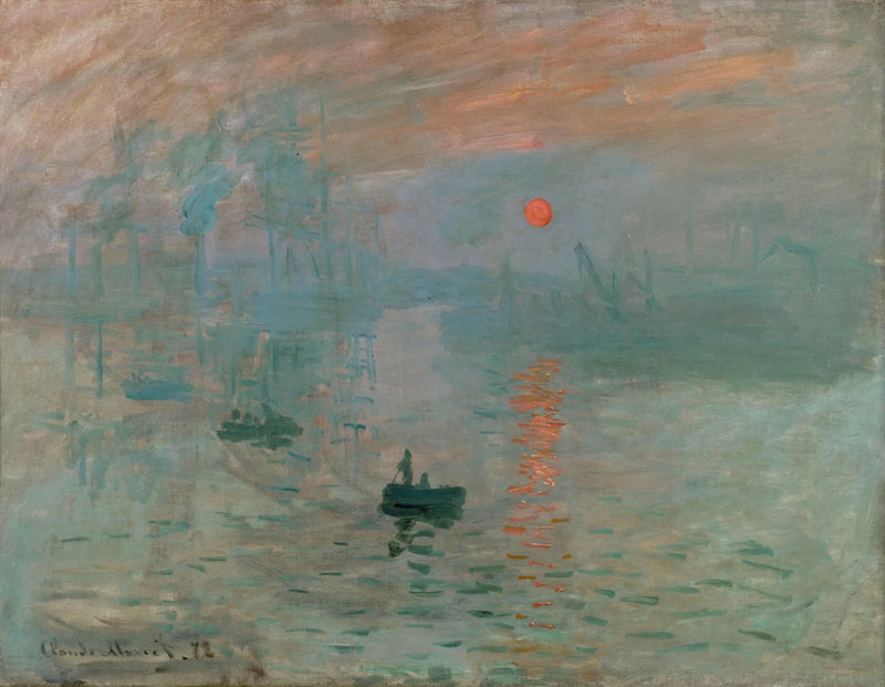 Impresjon, Soloppgang - Claude Monet