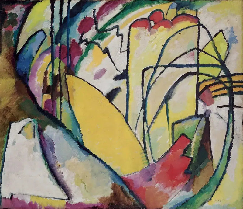 Improvisasjon 10 - Vassily Kandinsky