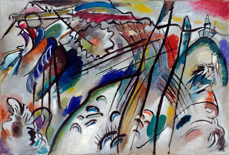 Improvisasjon 28 (andre versjon) - Vassily Kandinsky