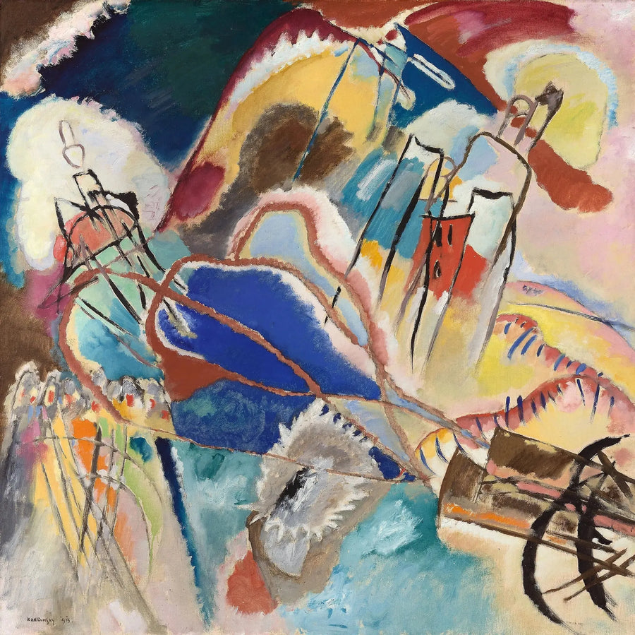 Improvisasjon nr. 30 (Kanoner) - Vassily Kandinsky