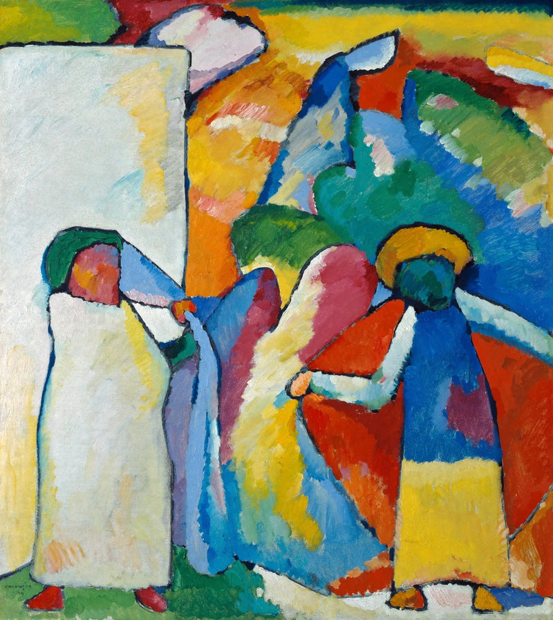 Improvisasjon VI (Afrikansk) - Vassily Kandinsky