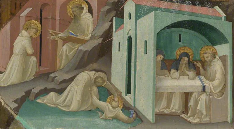 Hendelser fra livet til Saint Benoît - Lorenzo Monaco